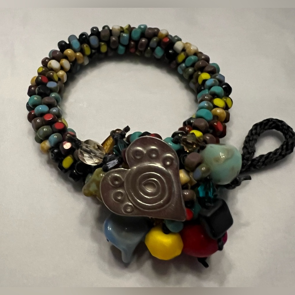 Kumihimo bracelet 7”